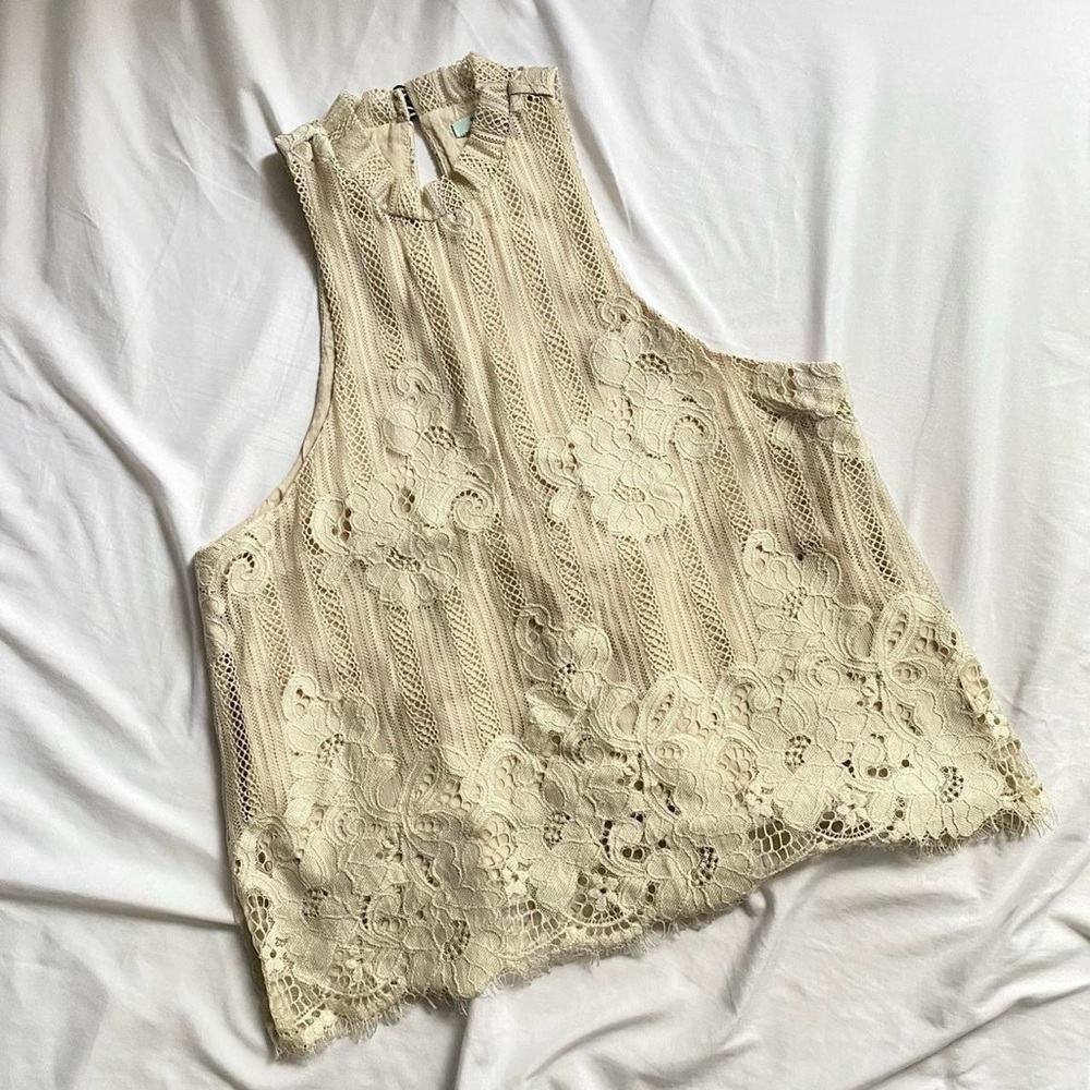 Urban Outfitters Kimchi Blue lace tank top